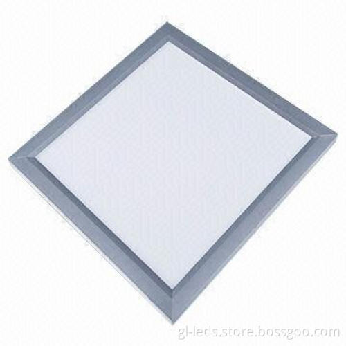 LED Panel Light with High-level Aluminum Edge, Easy to Install, Measures 600 x 600 x 12mm